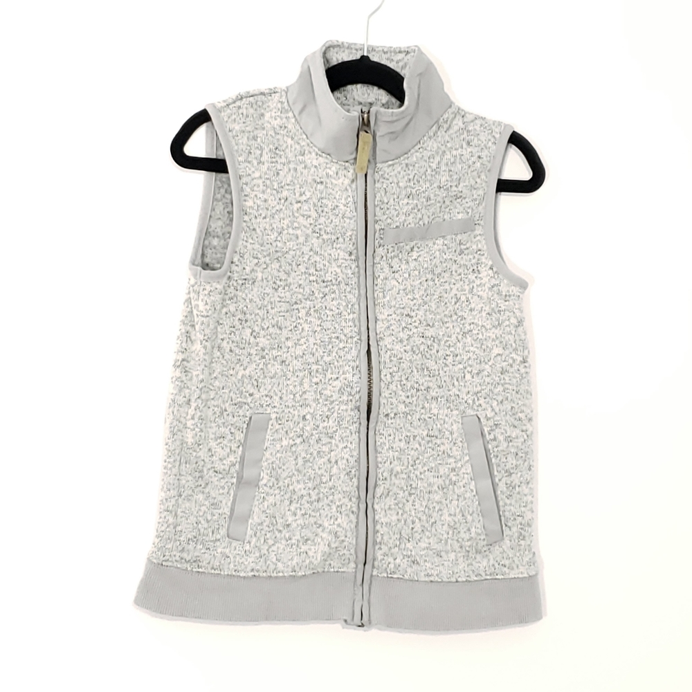 Carter's Fleece Vest Grey Size 7